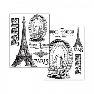 Transferový papier - A4 - Tour Eiffel - 2ks
