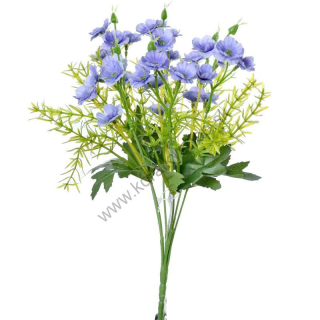 Kvety - fialová - 25 cm - 1 zväzok