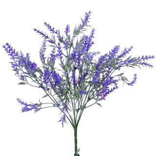 Kvety levanduľa - fialová - 35 cm