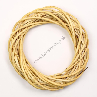 Prútený veniec pr. 20 cm - prírodná