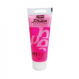 Studio Acrylics - 100 ml - 371 Fluorescent Pink