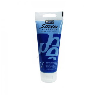 Studio Acrylics - 100 ml - 17 Phthalocyanine blue