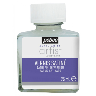 Saténový lak na akrylové farby - 75 ml