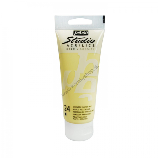 Studio Acrylics - 100 ml - 24 Naples yellow