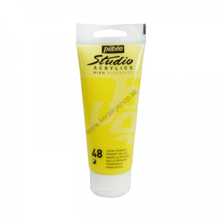 Studio Acrylics - 100 ml - 48 Opaque Primary yellow