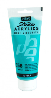 Studio Acrylics - 100 ml - DYNA 358 Iridescent Green