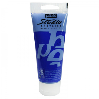 Studio Acrylics - 100 ml - 25 Opaque Light ultramarin