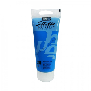 Studio Acrylics - 100 ml - 28 Cerulean blue