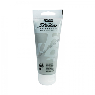 Studio Acrylics - 100 ml - 46 Neutral grey