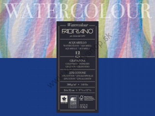 Blok na akvarel - Fabriano - 300g - 24x32cm - 20 listov