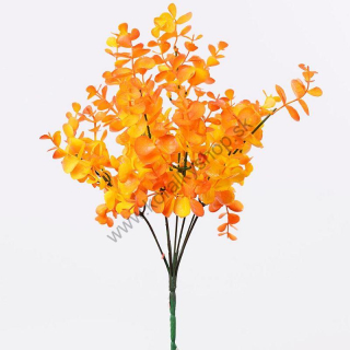 Zápich - eukalyptus - 40 cm - oranžová - 1 zväzok
