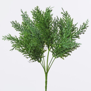 Zápich - tuja - 34 cm - tm. zelená - 1 ks