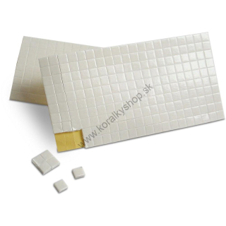 Meyco obojstranné lepiace štvorčeky 5x5 mm - 400 ks