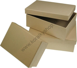 Kartónová krabica - obdĺžnik - 17 x 12 x 6 cm