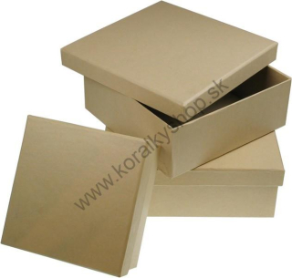 Kartónová krabica - štvorec - 16 x 16 x 6 cm