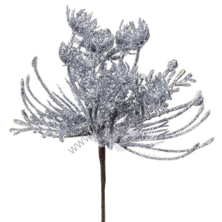 Zápich - 16 cm -  strieborná - 1 ks