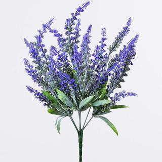Kvety levanduľa - fialová - 38 cm