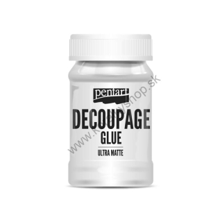 Lepidlo s lakom na decoupage- ultra matné - 100 ml