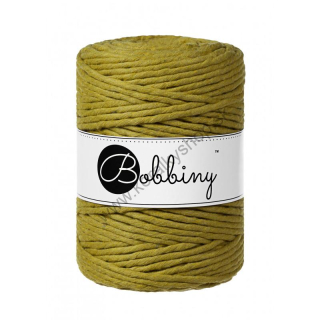 Bobbiny Macrame šnúrka - točená XXL - pr. 5 mm - Kiwi - 100 m