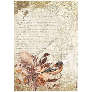 Ryžový papier - A4 - Our Way, Bird