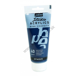 Studio Acrylics - 100 ml - 40 Payne´s grey