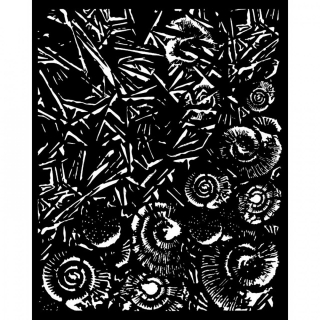 Plastová šablóna - Stamperia - 20 x 25 cm - Ice and Shells