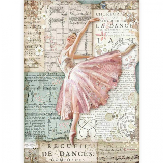 Ryžový papier - A4 - Passion dancer