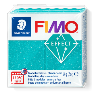 FIMO Effect galaxy - tyrkysová - 57 g