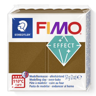 FIMO Effect metalická - bronzová - 57 g