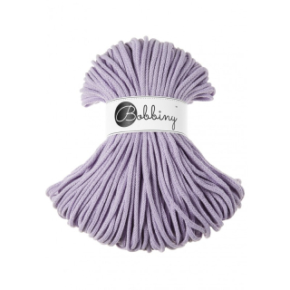 Bobbiny Macrame šnúrka - pletená - Premium pr. 5mm - Lavender - 100 m