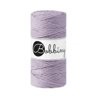 Bobbiny Macrame šnúrka Regular - točená - pr. 3mm - Lavander - 100 m