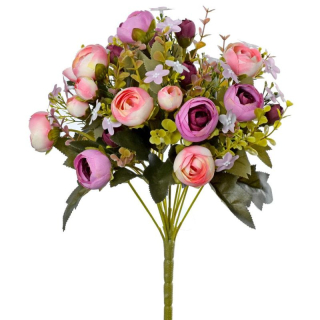 Kvety - kytica iskerník - 36 cm - fialová
