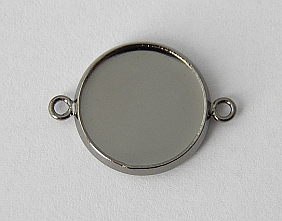 Kruh na šperky 2 očká - pr. 14 mm
