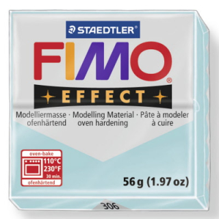 FIMO Effect trblietavá - ľadová modrá