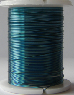 Bižutérny drôt 0,3mm/10m - tyrkysová