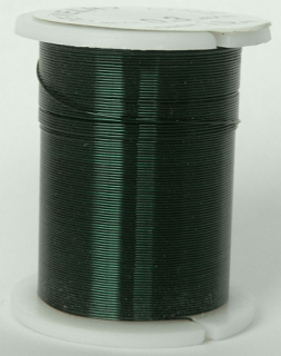 Bižutérny drôt 0,3mm/10m - tmavozelená
