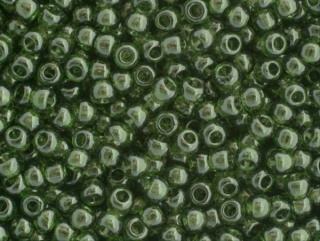 Transparent Olivine 11/0 - 10 g