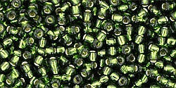 Silver-Lined Olivine 11/0 - 10 g