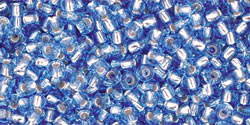 Silver-Lined Lt Sapphire 11/0 - 10 g