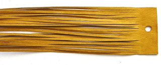 Koža - tmavožltá  1ks