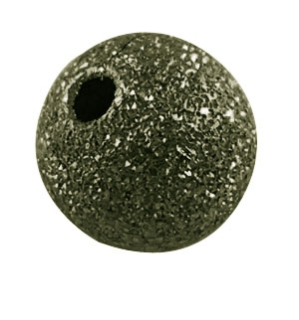 Kovová korálka 10 mm - bronzová - 1ks