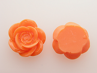 Ružička 18 mm - oranžová - 1ks