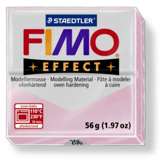 FIMO Effect pastel - svetlo ružová