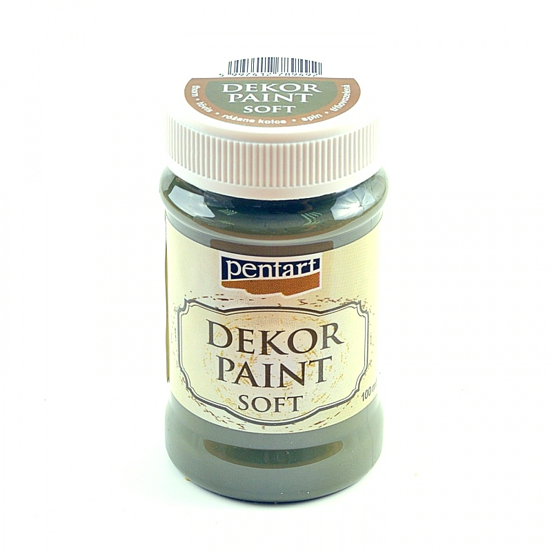 Dekor Paint Soft - tŕňovozelená - 100 ml